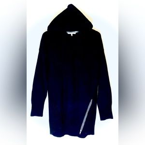 Victoria's Secret Black Hooded Sweater